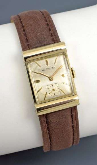Classic 1940s Wittnauer 14K YG Manual Watch