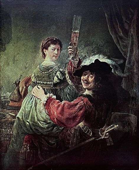 Collectible Rembrandt van Rijn, Rembrandt and Saskia