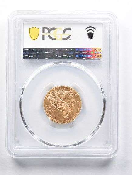 MS64 1909-D $5 Indian Head Gold Half Eagle PCGS