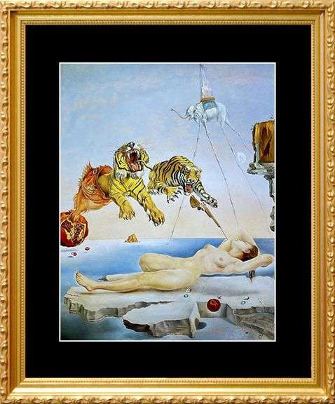 Salvador Dali, Dream Caused by the Flight of a Bee