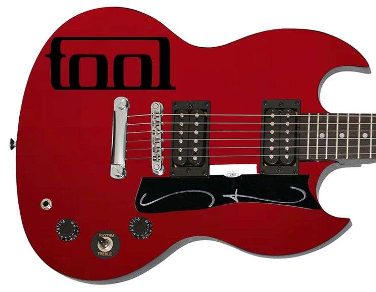 Maynard James Keenan of Tool Signed Electric Guitar