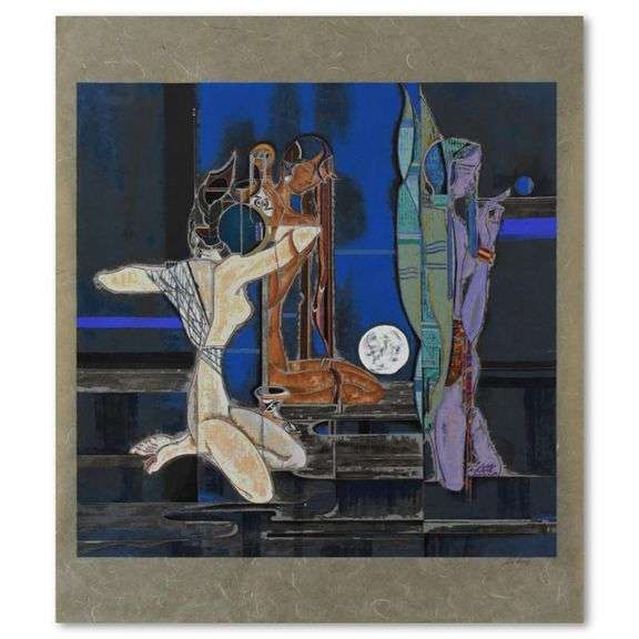 Full Moon and Water by Lu Hong