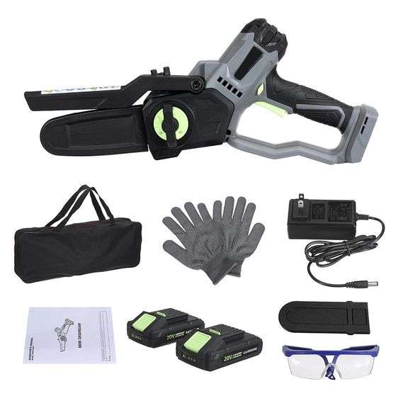 Mini Chainsaw: Cordless 6-Inch Electric Chainsaw