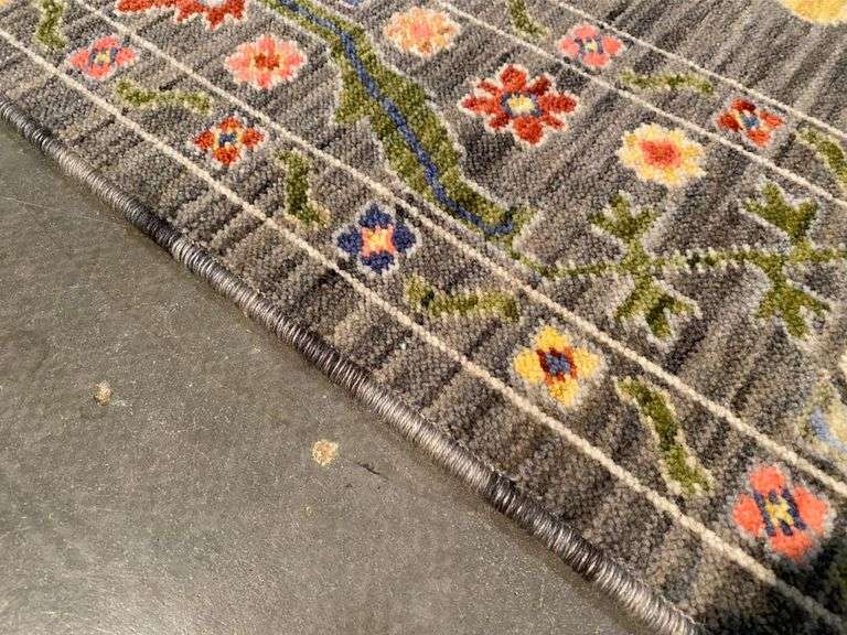 Wool Rug in Happy Colors 6x8