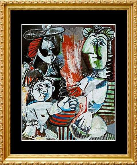 Collectible Pablo Picasso, The Family