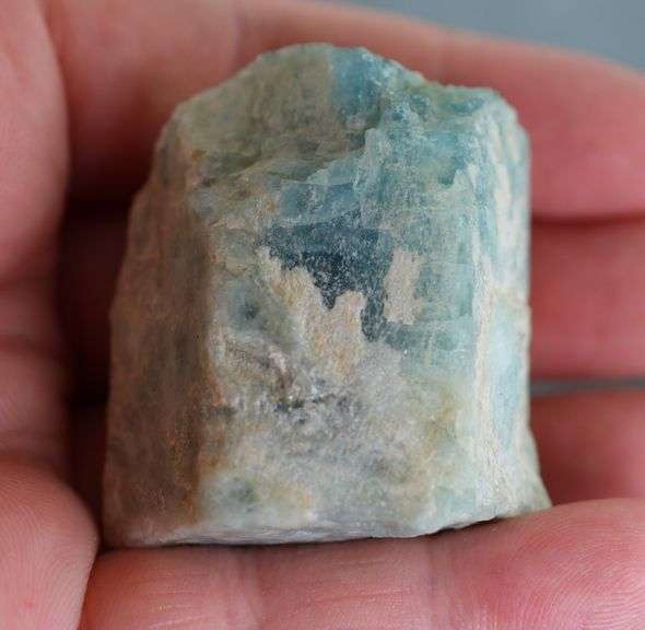 Collectors 442ct untreated uncut Aquamarine