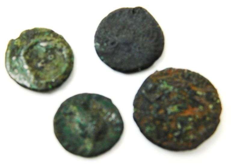 4 Early Roman Crusader Coins