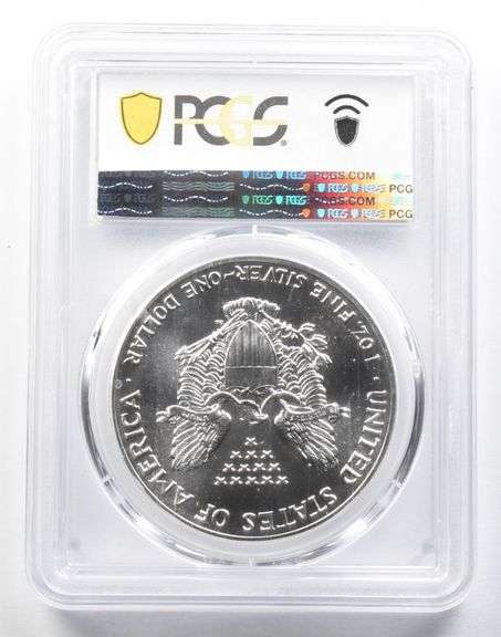MS70 1989 American Silver Eagle PCGS