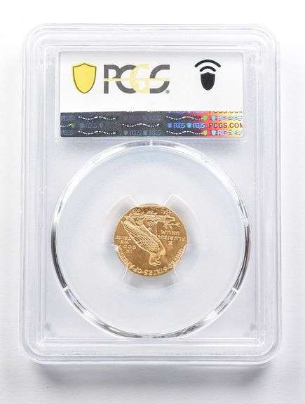 MS62 1911 $2.50 Indian Head Gold Quarter Eagle PCGS