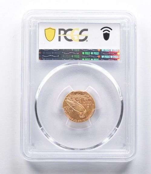 MS64 1925-D $2.50 Indian Head Gold Quarter Eagle PCGS
