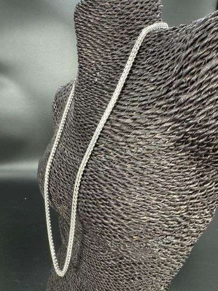 Sterling Silver Men's Franco Chain 3.7mm Solid 925 Italy New Necklace 26"