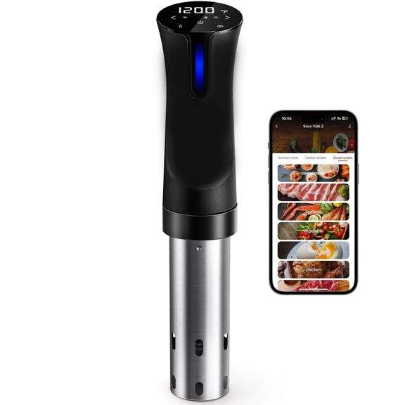 Sous Vide Cooker Precision with App Control