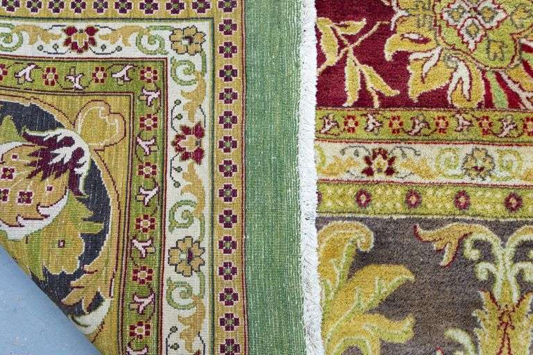 Handmade Large Indo Rug 11.4x14.4