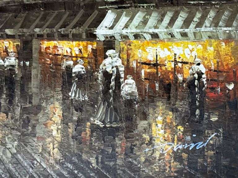 UNIQUE BEAUTIFUL PAINTING ON CANVAS