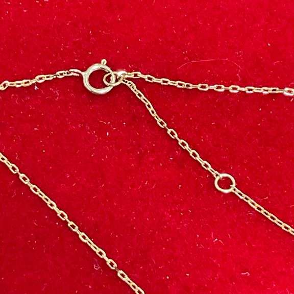 BRAND NEW 14K YELLOW GOLD DIAMOND CROSS NECKLACE