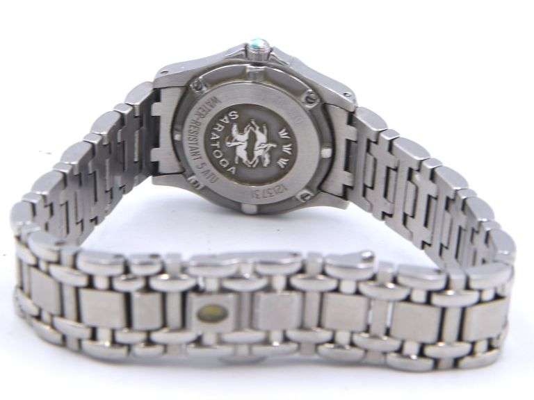 Concord Saratoga quartz grey dial watch