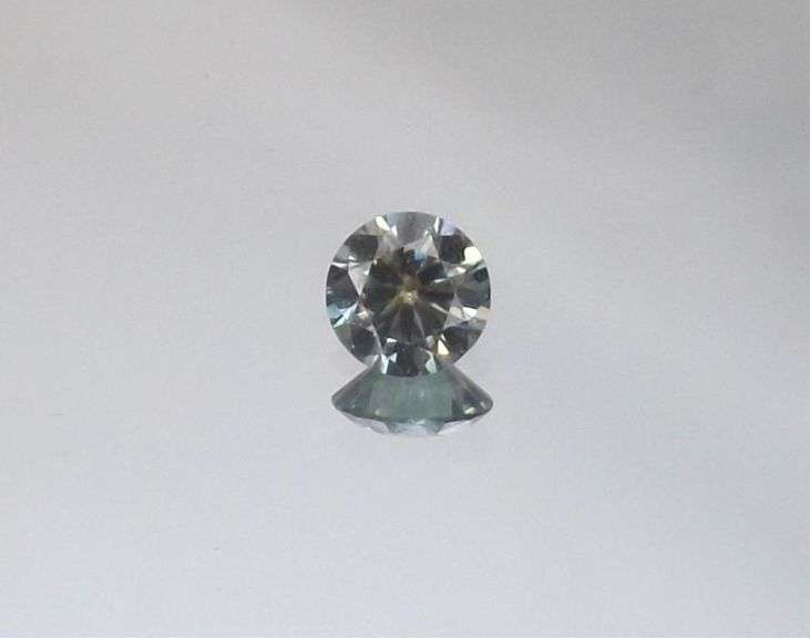 3.22 Ct. Mint Green VVS1 Simulated Lab Diamond