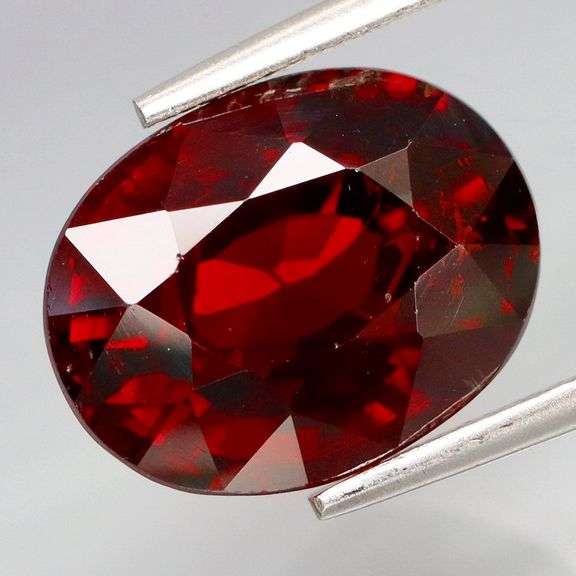 Ravishing 6.49ct cherry red Spessartite Garnet