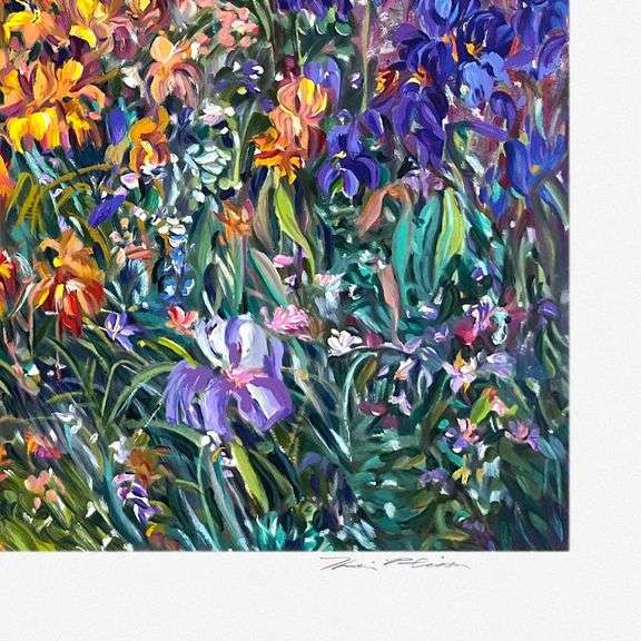 Parisian Courtyard by Henri Plisson