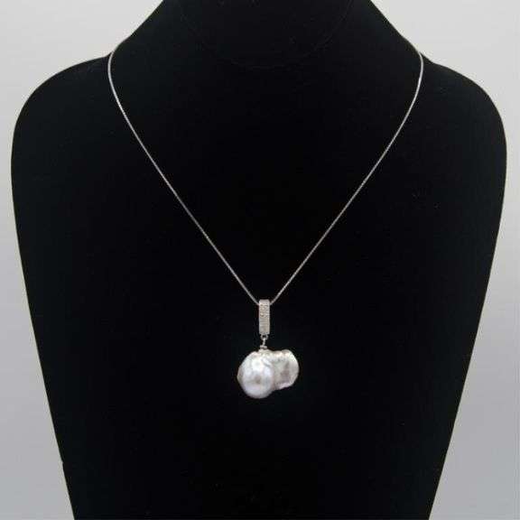Natural Rare Certified South Pacific Maliku Islands Pearl Pendant
