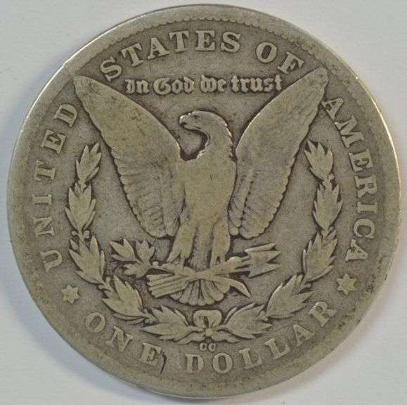Scarce key date 1880-CC Morgan Silver Dollar