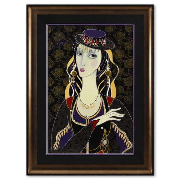Royal Pose Green by Martiros Manoukian