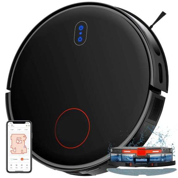 D6s Robot Vacuum and Mop Combo
