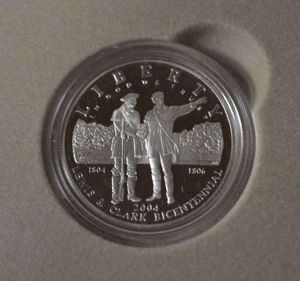 2004 Lewis And Clark Coin & Pouch Set
