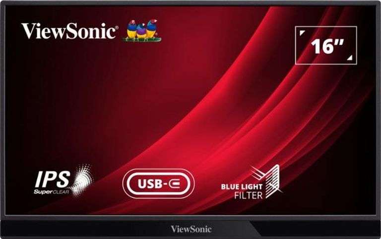 ViewSonic VG1655 Portable Monitor 15.6"