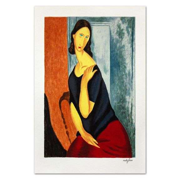 Jenne Hebuterne by Amedeo Modigliani