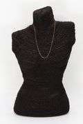 10k Yellow Gold Solid Box Link Chain 1mm Necklace 18"