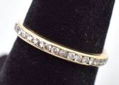 Fantastic 14K Yellow Gold Diamond Band Ring