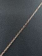 14 Kt Rose Gold Plated. 1 Ct Fire Moissanite Pendant