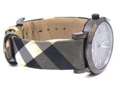 Burberry Louis Mark Nova check band quartz watch