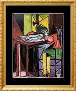 Collectible Pablo Picasso, Woman Reading
