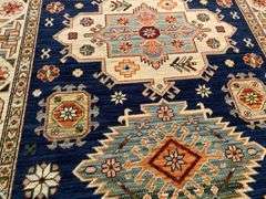 Stunning Kazak Design Wool Rug 6x8