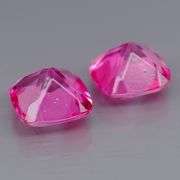 Exciting 5.17ct Brazilian pink Mystic Topaz pair!