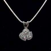 Sparkling 2 Ct Mint Green Simulated Diamond Pendant