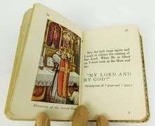 Vintage Celluloid Prayer Book - At Mary's Knee