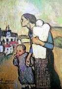 Pablo Picasso, The Mother Leading Two Children