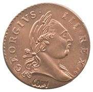 Virginia Half Penny George III Colonial Coin Copy