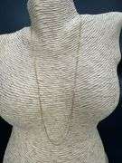 14k Yellow Gold Solid Box Link Chain 0.6mm Necklace 16"