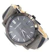 Burberry Louis Mark Nova check band quartz watch