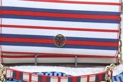 Tory Burch multi color Robinson wallet on chain crossbody