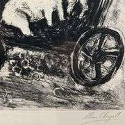 Le Berger et son troupeau by Chagall
