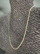 14k Gold Rose White Yellow Tri Color Solid Valentino Diamond-Cut Star Link Chain 2mm Necklace 20"