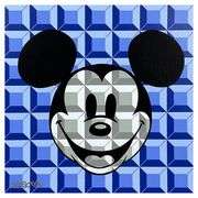 Blue 8-Bit Mickey by Tennessee Loveless