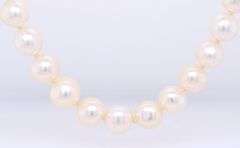 7-8mm White fresh water pearl necklace