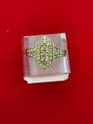 BRAND NEW LADIES 10K GOLD AND DIAMOND RING