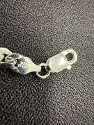 Sterling Silver Solid Miami Cuban Link Chain 6.3mm 925 Italy Heavy Curb Bracelet 9" Inch